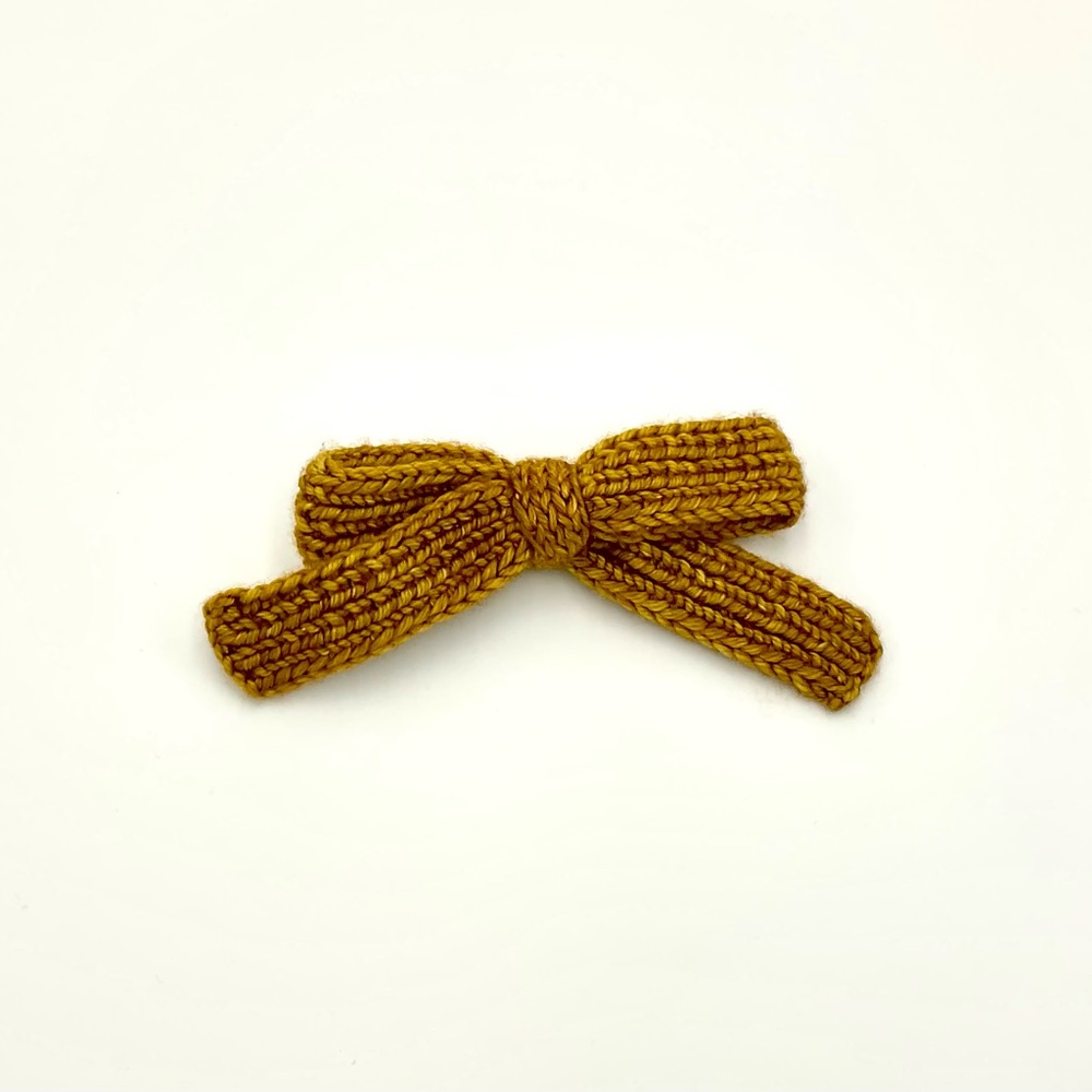 Misha And Puff Knitted Hair Bow